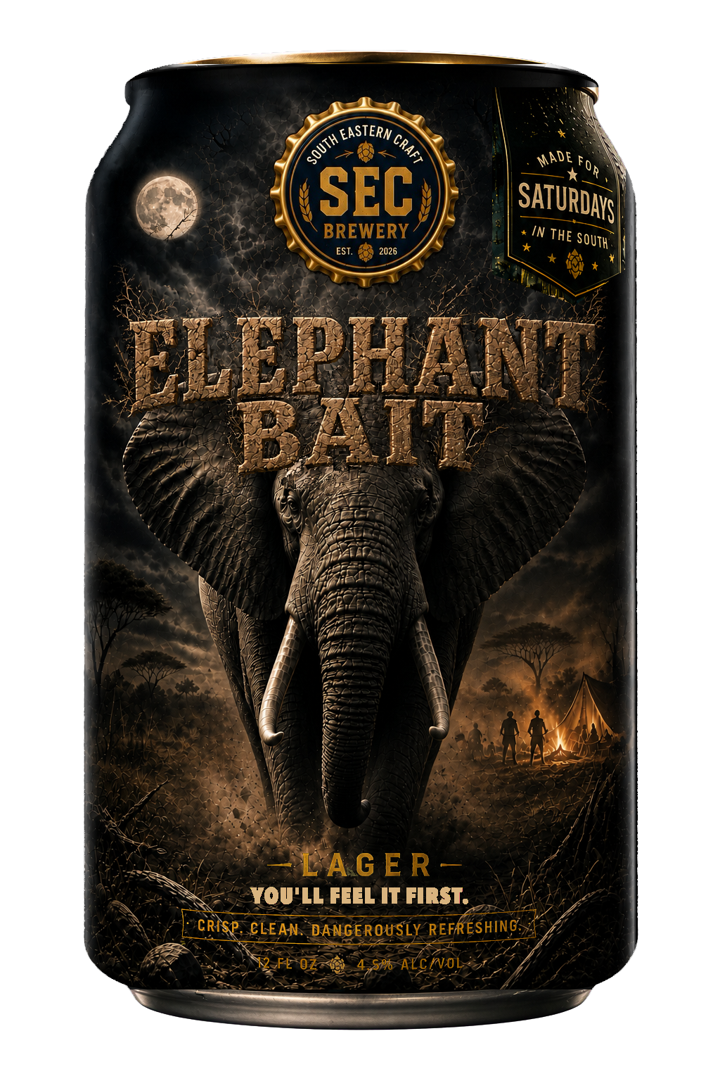 ELEPHANT BAIT can artwork