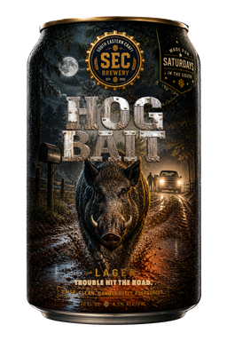 HOG BAIT can artwork