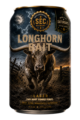 LONGHORN BAIT can artwork