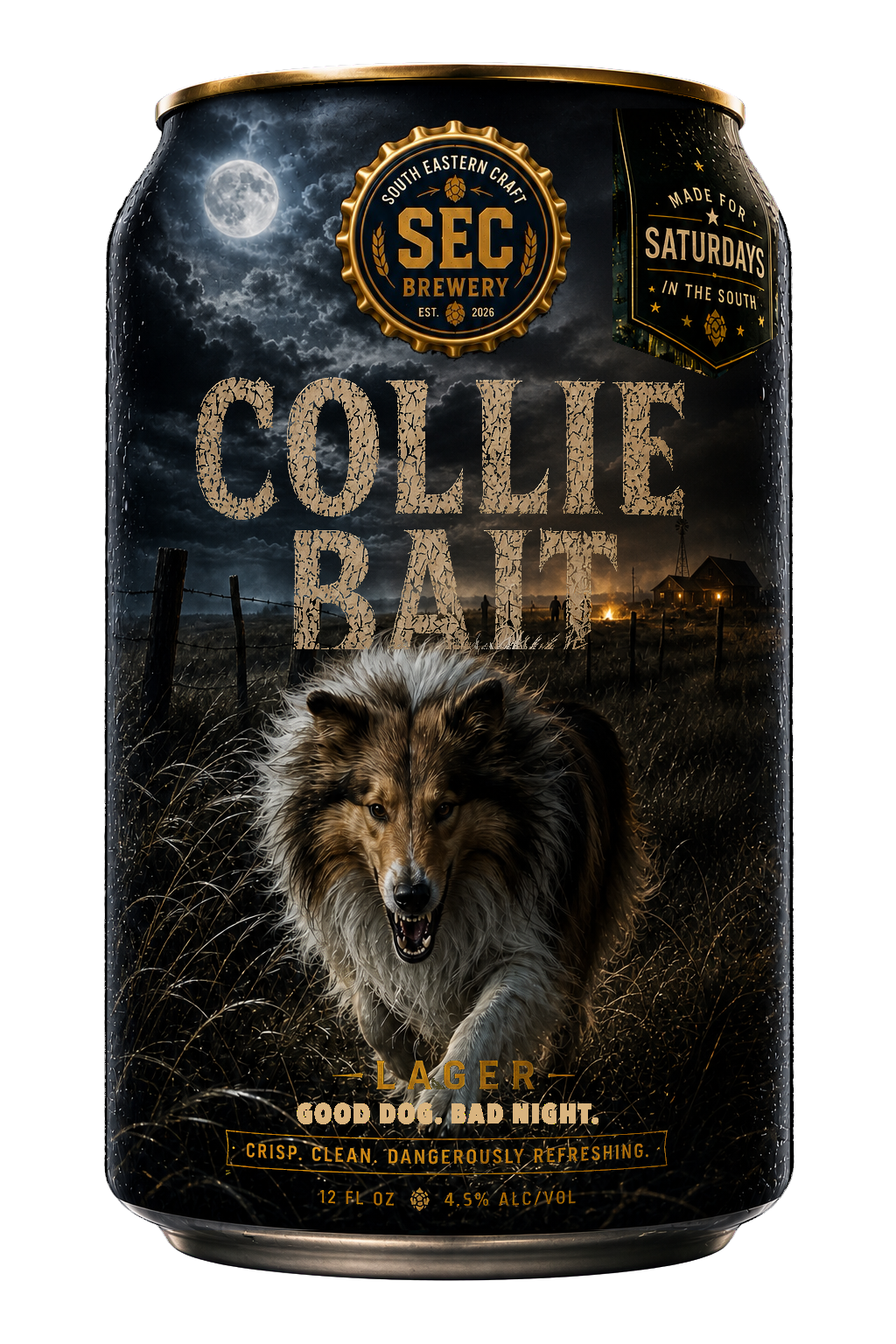 COLLIE BAIT can artwork
