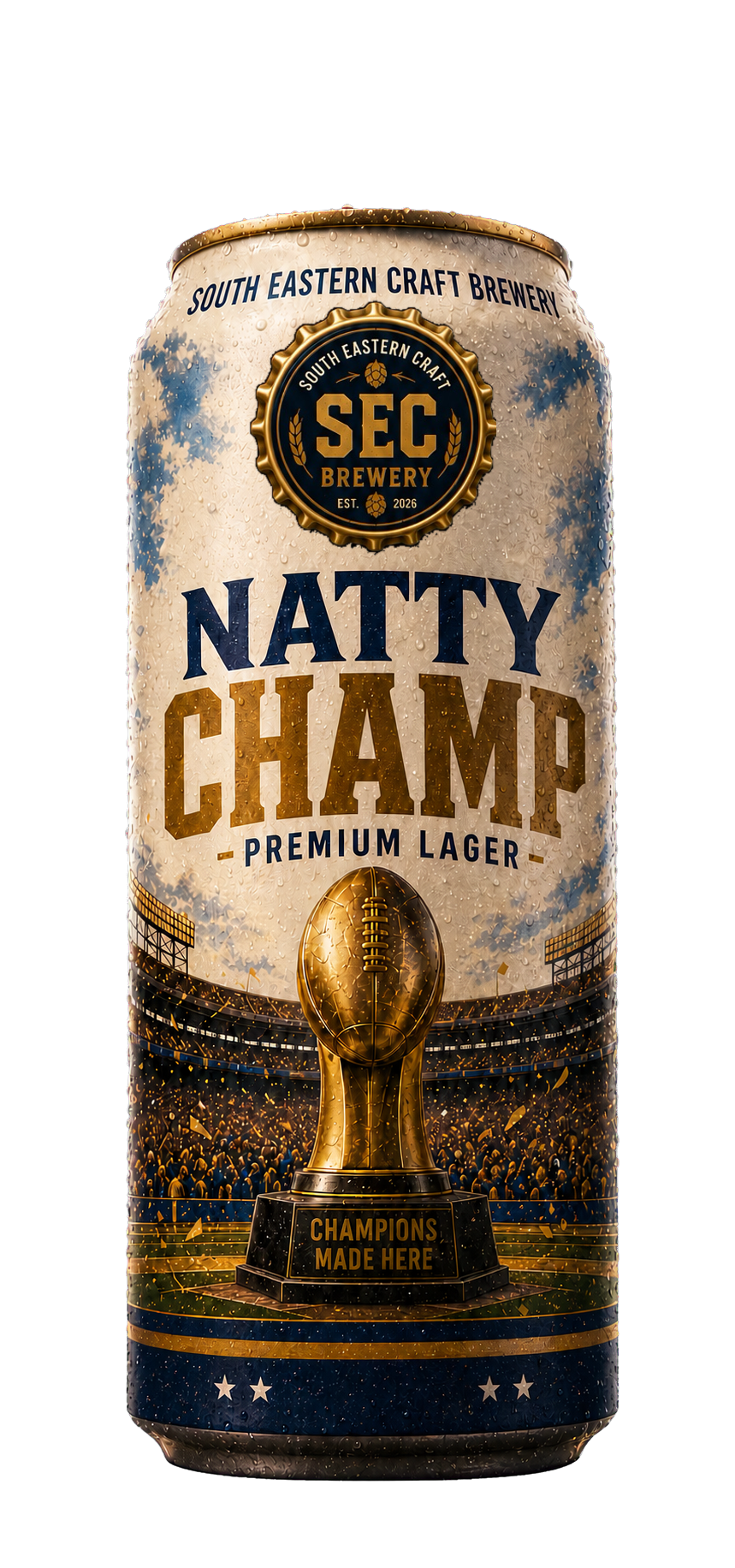 Natty Champ can artwork